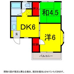 京成臼井駅 徒歩7分 2階の物件間取画像